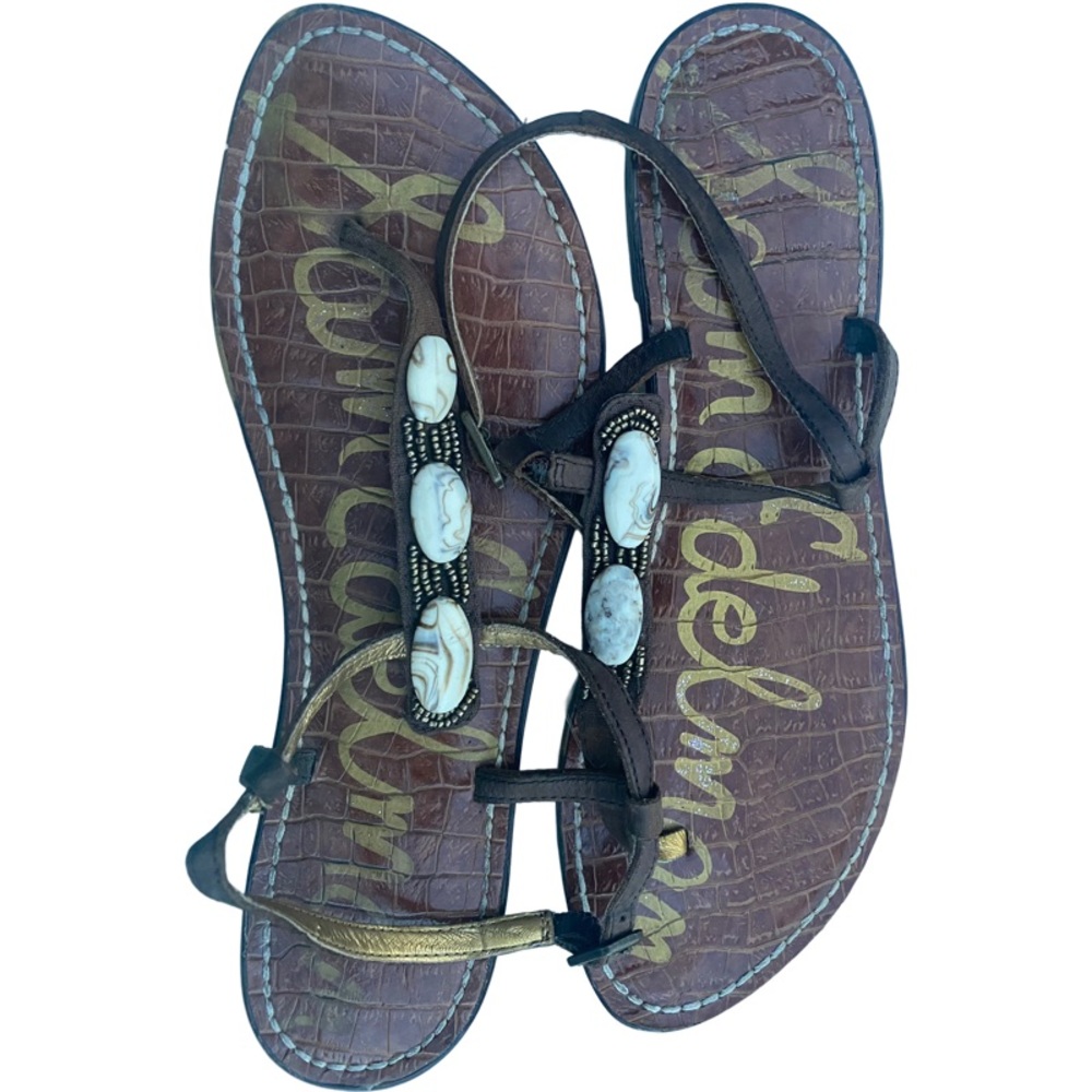 Sam Edelman Kiley Thong Sandal w/Large Beads on Strap